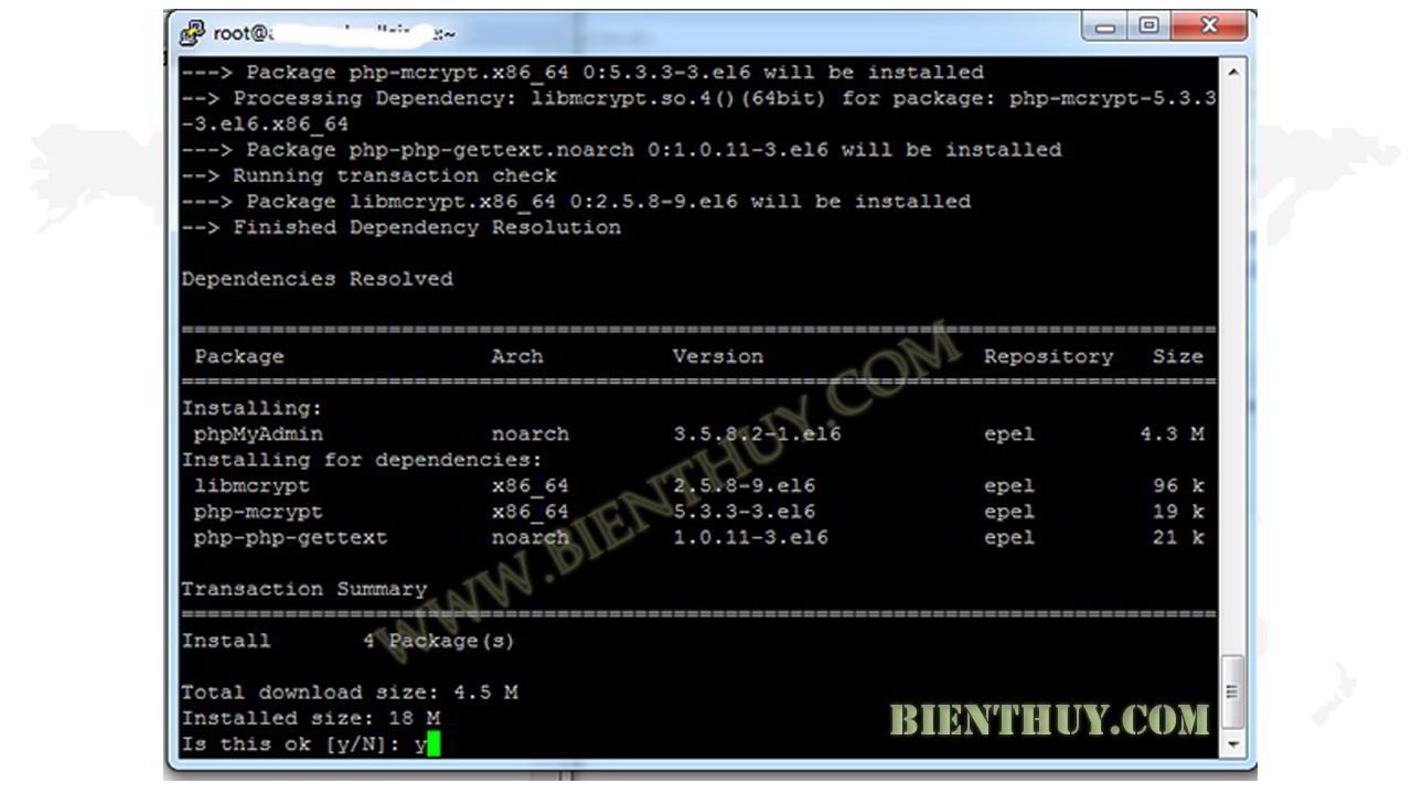 CentOS server 6.5 x64, install APACHE, PHP, MYSQL, FTP and PHPMyAdmin