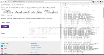Cách download Windows XP, Windows 7, 8.1 trực tiếp từ Microsoft Cách download Windows XP, Windows 7, 8.1 trực tiếp từ Microsoft