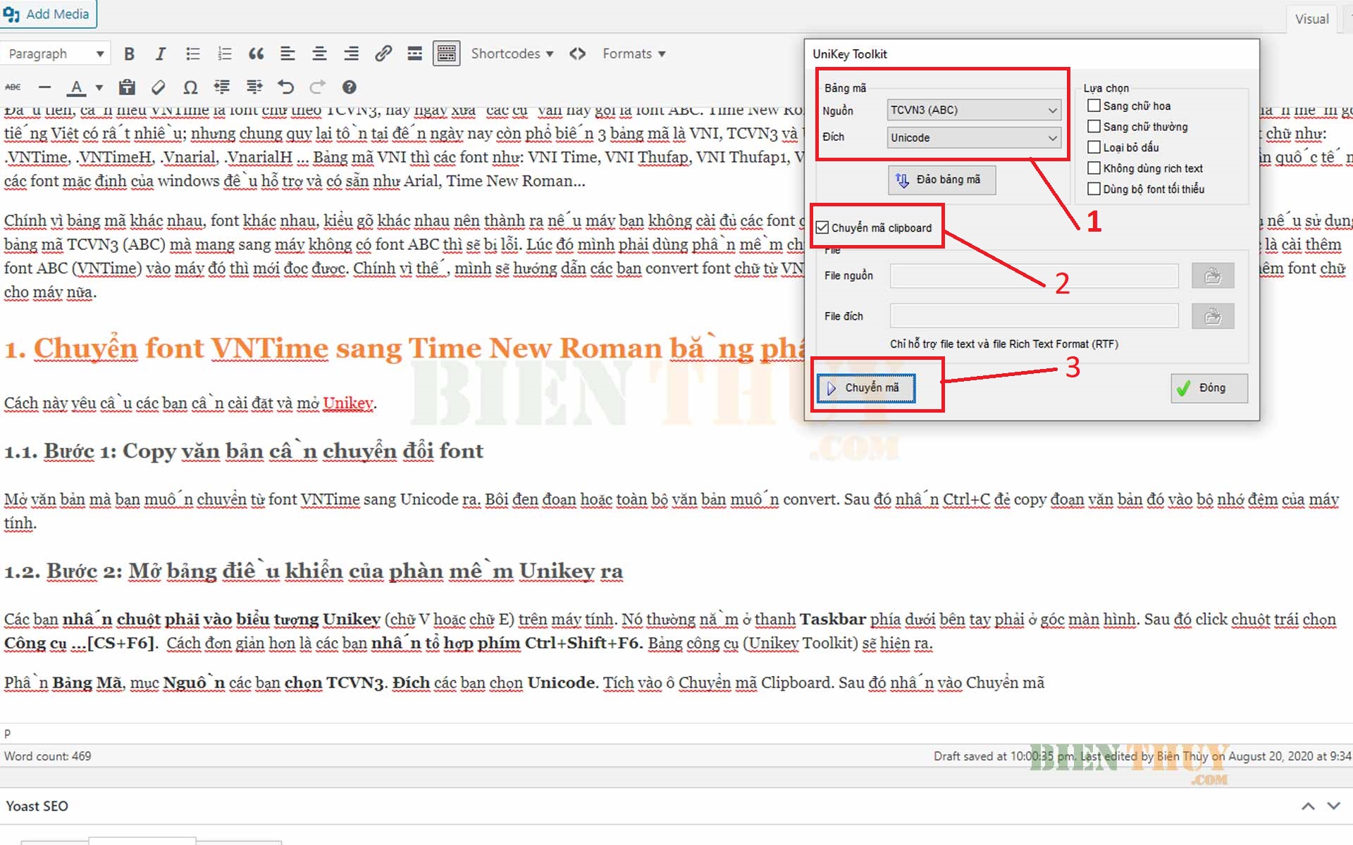 Chuyển đổi font chữ từ VNI sang Unicode giúp tối ưu hóa website của bạn, vì nó giúp hiển thị các ký tự đặc biệt và ngôn ngữ khác ngoài tiếng Việt một cách trơn tru. Hãy xem hình ảnh để biết cách chuyển đổi đơn giản và nhanh chóng.