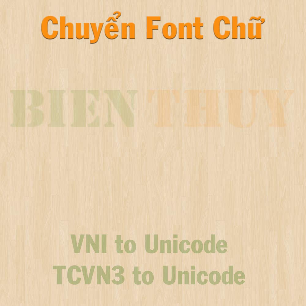 Chuyển Font Chữ Online: Convert TCVN3, VNI to Unicode và Ngược Lại